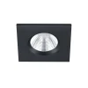 Trio Lighting LED alasvalo Zagros IP65 mattamusta neliö