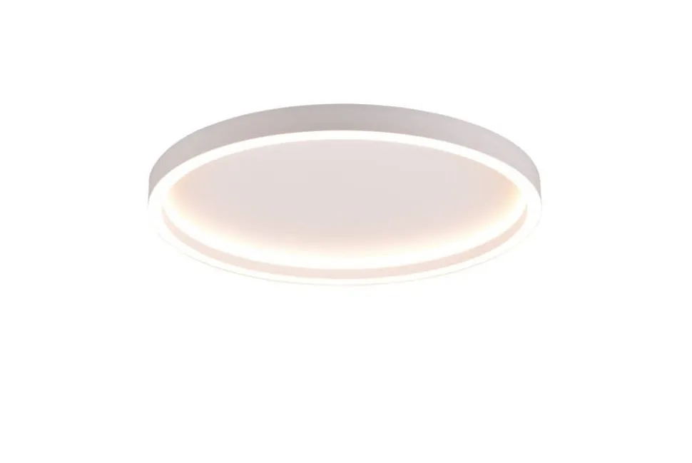 Trio Lighting LED kattovalaisin Rotonda pyöreä mattavalkoine
