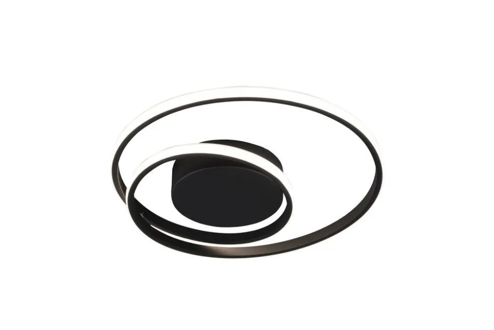Trio Lighting LED kattovalaisin Zibella mattamusta SCANDI