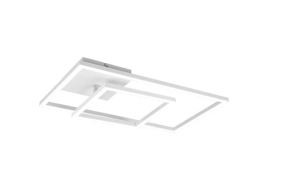 Trio Lighting LED kattovalaisin Padella mattavalkoinen