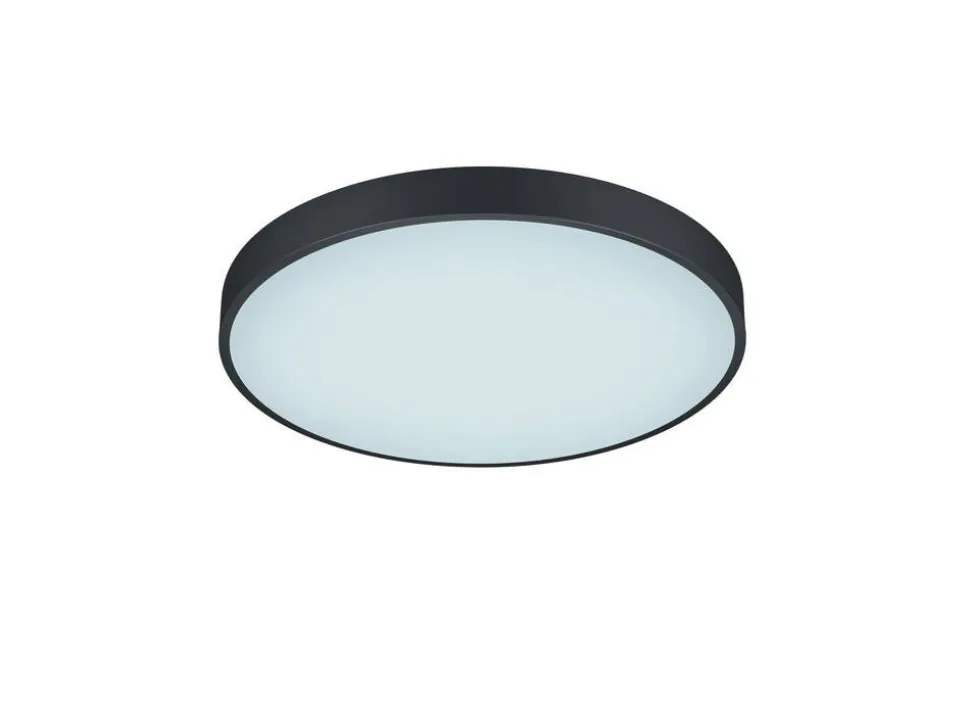 Trio Lighting LED kattovalaisin Waco 49 cm mattamusta