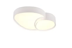 Trio Lighting LED kattovalaisin Rise 43 cm mattavalkoinen