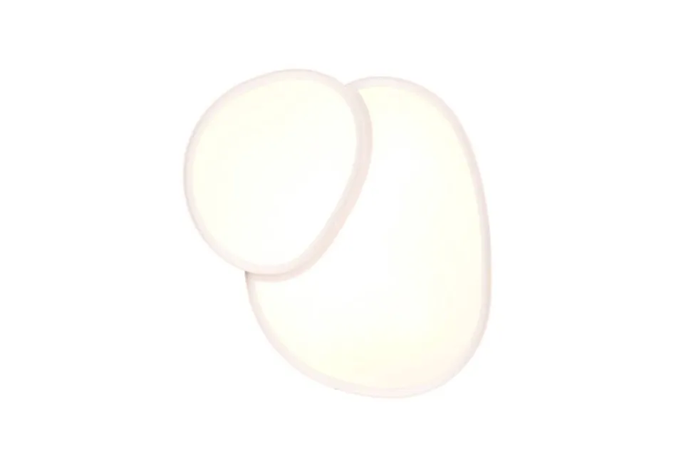 Trio Lighting LED kattovalaisin Rise 43 cm mattavalkoinen