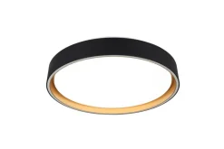 Trio Lighting LED kattovalaisin Felis 40 cm musta/kulta