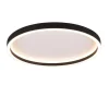 Trio Lighting LED kattovalaisin Rotonda pyöreä mattamusta
