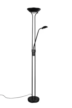 Trio Lighting LED lattiavalaisin Spock mattamusta