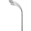 Trio Lighting LED lattiavalaisin Reed mattamusta