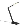 Trio Lighting LED pöytävalaisin Travis mattamusta