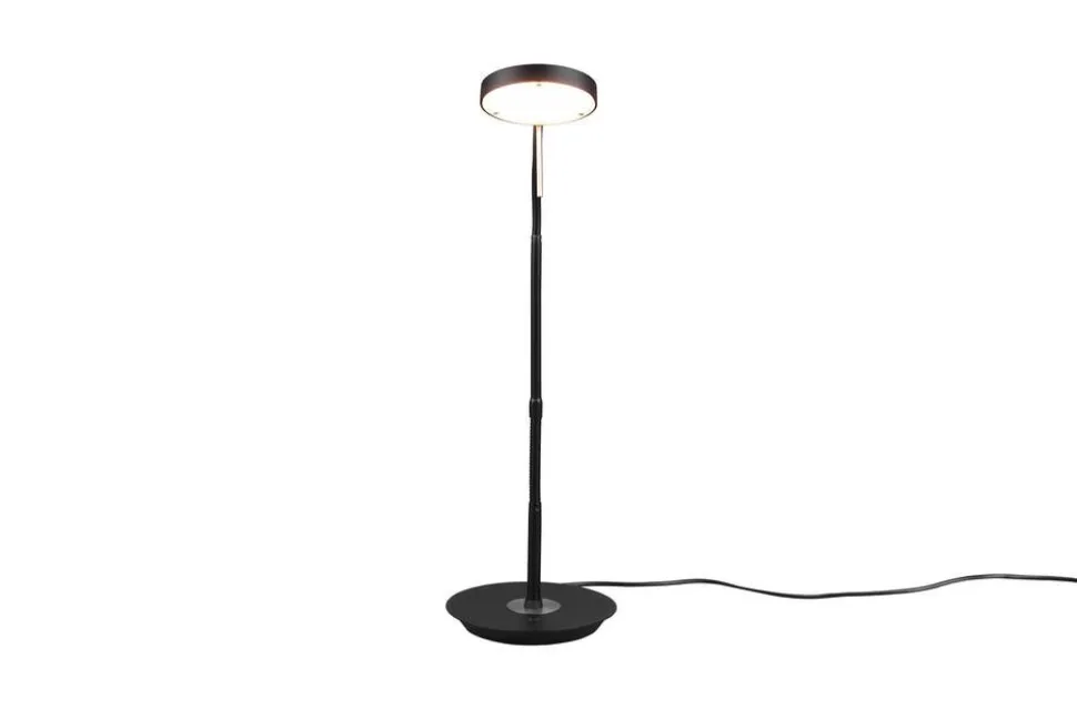 Trio Lighting LED pöytävalaisin Monza mattamusta
