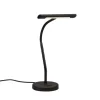 Trio Lighting LED pöytävalaisin Curtis mattamusta