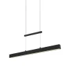 Trio Lighting LED riippuvalaisin Paros mattamusta