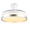 Trio Lighting LED tuuletinkattovalaisin Lindberg titaani sta