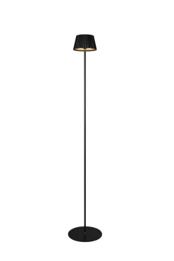 Trio Lighting LED ulkolattiavalaisin Suarez mattamusta ladat
