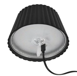 Trio Lighting LED ulkopöytävalaisin Suarez mattamusta ladatt