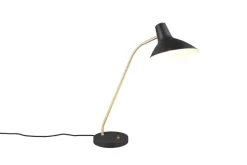 Trio Lighting pöytävalaisin Traveller E27 mattamusta/mattame
