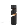 Trio Lighting pöytävalaisin Stream GU10 mattamusta