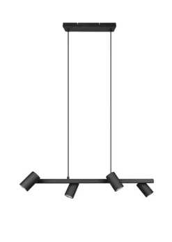 Trio Lighting riippuvalaisin Marley 4-os 80 cm GU10 mattamus