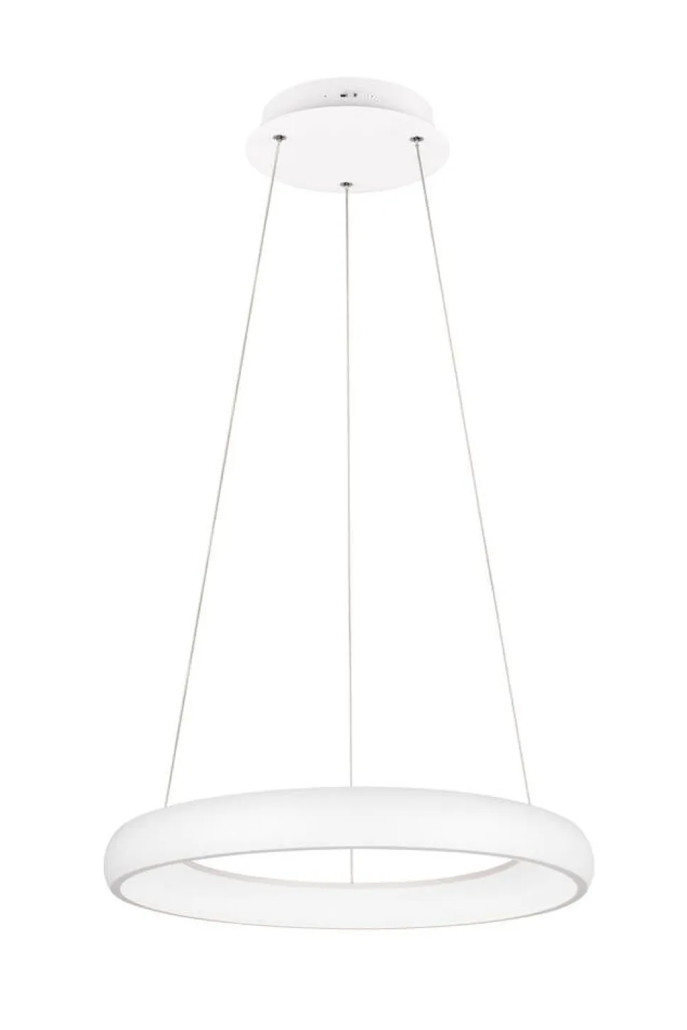 Trio Lighting riippuvalaisin Cardona LED 62 cm mattavalkoine