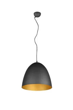 Trio Lighting riippuvalaisin Tilda 40 cm E27 mattamusta/kult