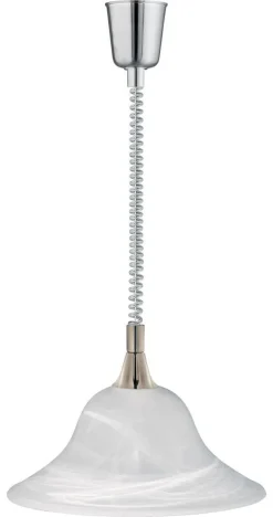 Trio Lighting riippuvalaisin Viola E27 harjattu teräs