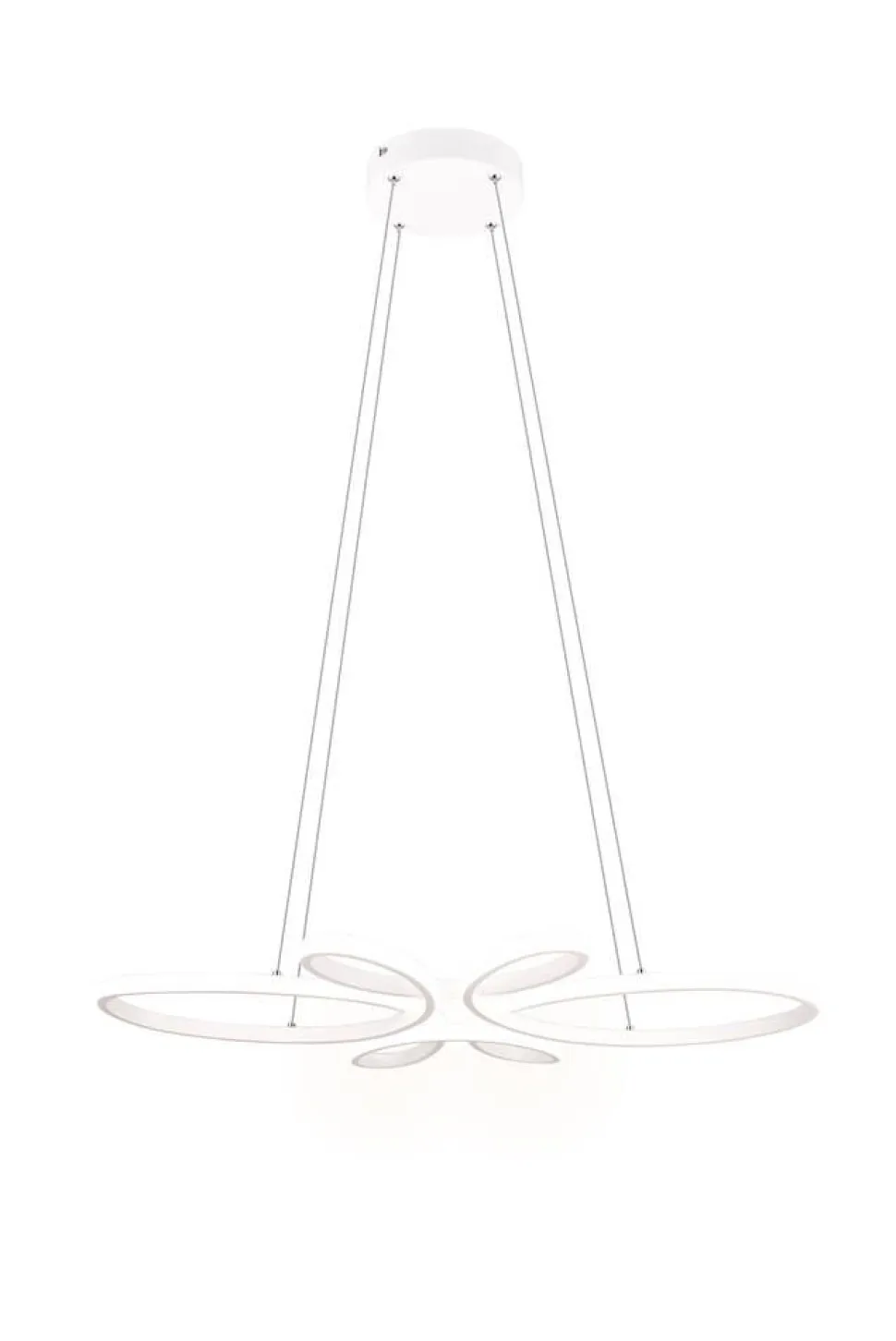 Trio Lighting riippuvalaisin Fly LED mattavalkoinen 4000K