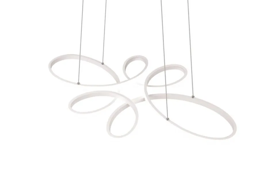 Trio Lighting riippuvalaisin Fly LED mattavalkoinen 4000K