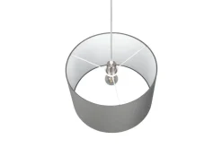 Trio Lighting riippuvalaisin Hotel 40 cm E27 harmaa