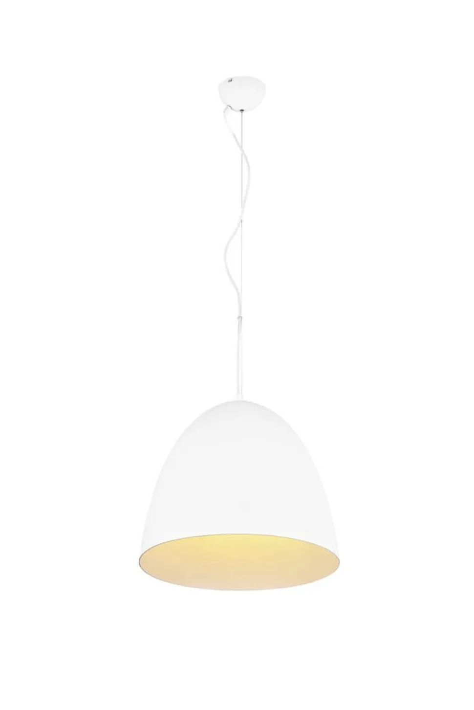 Trio Lighting riippuvalaisin Tilda 40 cm E27 mattavalkoinen