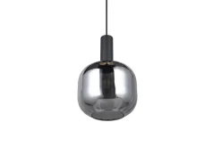 Trio Lighting riippuvalaisin Diva E27 mattamusta/kromattu