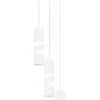 Trio Lighting riippuvalaisin Stream 3-os GU10 mattavalkoinen