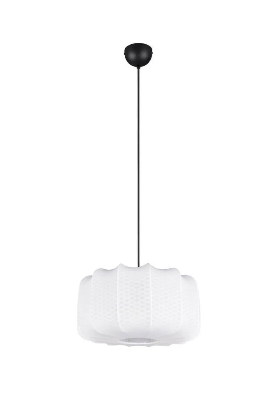 Trio Lighting riippuvalaisin Madeline 40 cm E27 valkoinen