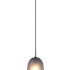 Trio Lighting riippuvalaisin Facette 1-os E27 mattamusta/sav