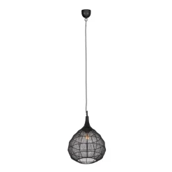 Trio Lighting riippuvalaisin Soraya 42 cm E27 mattamusta