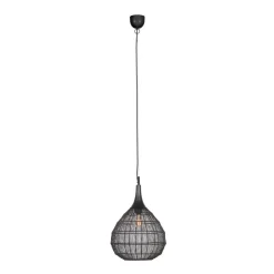Trio Lighting riippuvalaisin Soraya 42 cm E27 mattamusta