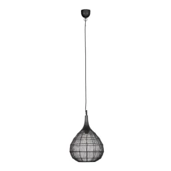 Trio Lighting riippuvalaisin Soraya 42 cm E27 mattamusta