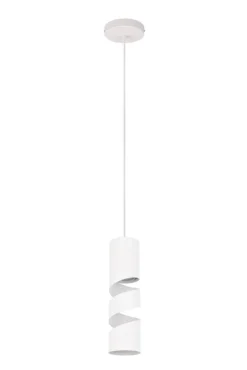 Trio Lighting riippuvalaisin Stream 1-os GU10 mattavalkoinen