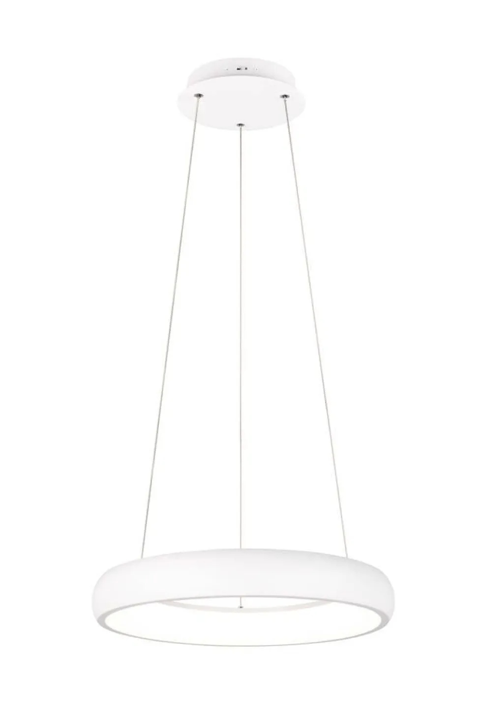 Trio Lighting riippuvalaisin Cardona LED 47 cm mattavalkoine