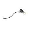 Trio Lighting seinävalaisin Giada H2O 1-os GU10 mattamusta