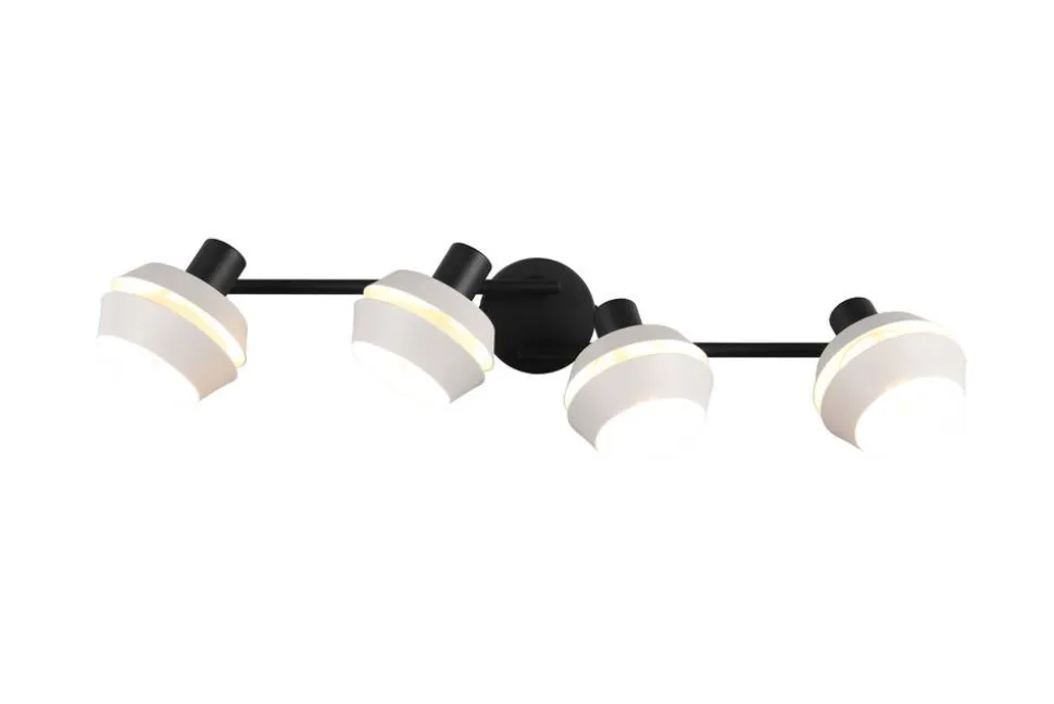 Trio Lighting spottivalaisin Isla 4-os E14 lämmin harmaa/mat