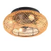Trio Lighting tuuletinkattovalaisin Lillesand 4xE27 mattamus