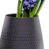 Villeroy&Boch Collier Vaasi 12,5x12,5x14cm musta
