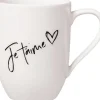 Villeroy&Boch Statement muki 11,5x8x10,5cm 0,28l Je t'aime