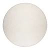 VM-Carpet Aho 72 beige, kapea pellavakantti Ø 240 cm