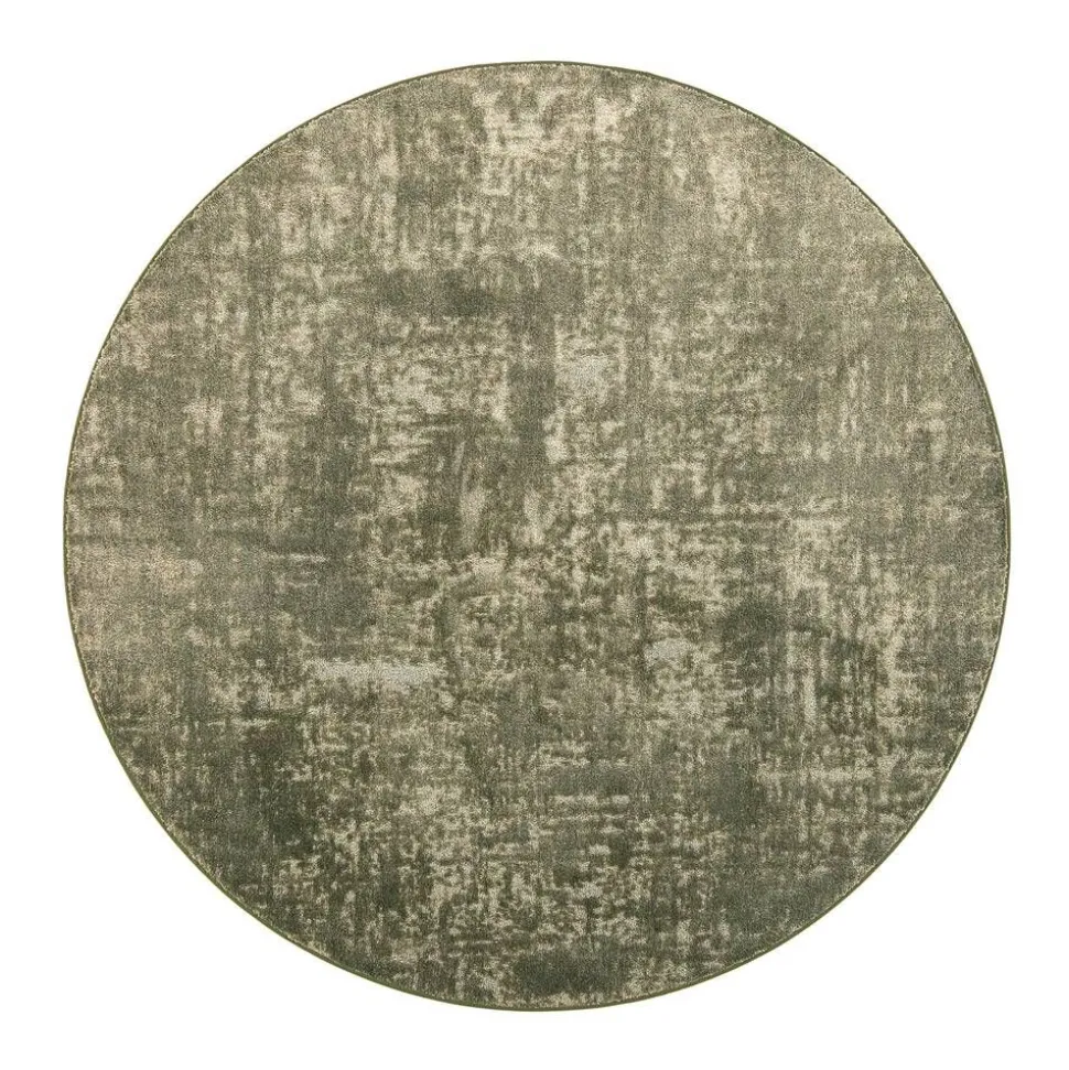VM-Carpet Basaltti 490 vihreä ø 200 cm, kantti 5774