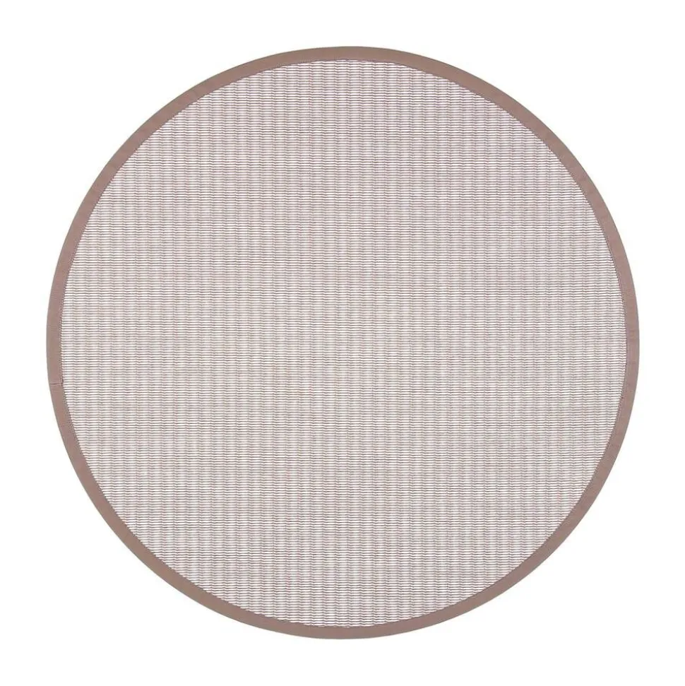 VM-Carpet Kelo beige/valkoinen 72/81 Ø 160 cm, kantti 32