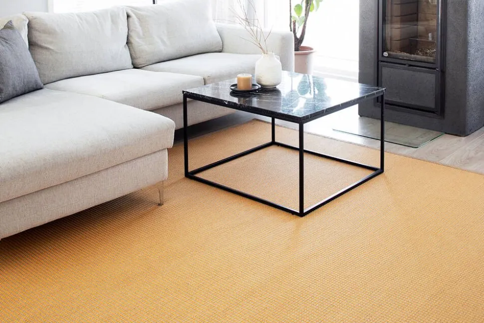VM-Carpet Lyyra 71 keltainen, 133*200 cm, kantti 41
