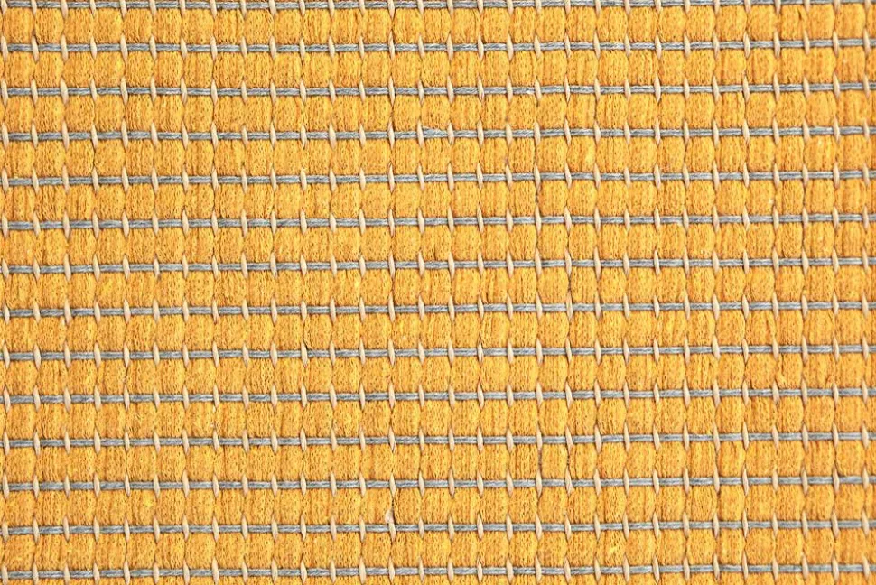 VM-Carpet Lyyra 71 keltainen, Ø 200 cm, kantti 41