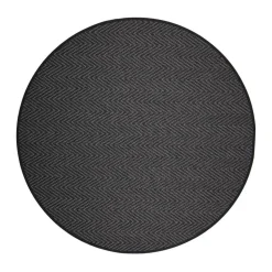 VM-Carpet matto Elsa Ø 133 cm musta