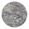VM-Carpet matto Rustiikki ø 133 cm 32 turkoosi