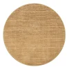 VM-Carpet matto Sametti ø 240 cm 246 keltainen